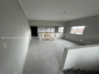 Casa Sobreposta para Venda, em Guaruj�, bairro Parque Estu�rio (Vicente de Carvalho), 3 dormit�rios, 2 banheiros, 1 su�te, 1 vaga